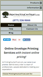 Mobile Screenshot of printingyoucantrust.com